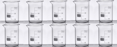 Z GLASS 500 ml Measuring Beaker(Pack of 10)