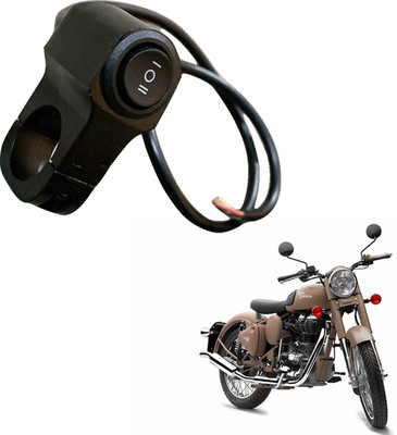 Dhe Best Bike Fog Lamp/Head Handlebar Mount Switch for Handle Bar Grip For Royal Enfield Classic Desert Storm(Pack of 1)