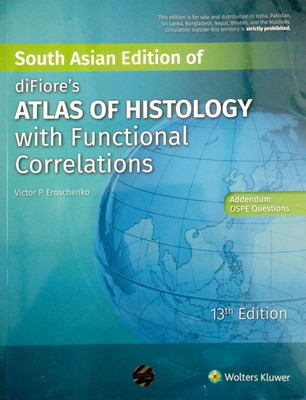 Difiore's Atlas of Histology with Functional Correlations(English, Paperback, unknown)