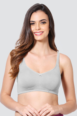 V Star Women Full Coverage Non Padded Bra(Grey)