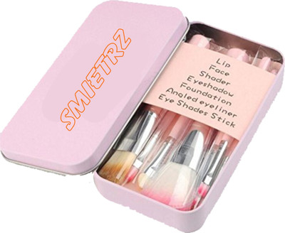 Toywua Hello Kitty Mini Pink Makeup Brush Set(Pack of 7)