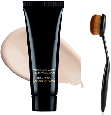 GFSU Matte Liquid Foundation & Foundation Brush(2 Items in the set)