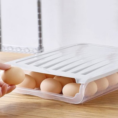 Te Quiti Plastic Egg Container  - 1.5 dozen(White)