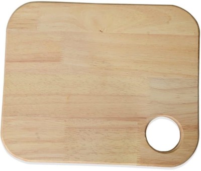 JVJP I Wood Eco-Friendly Wooden Chopping Cutting Board for Vegetables,Fruits- 10 X 12 Inch Wooden Cutting Board(Brown Pack of 1 Dishwasher Safe)
