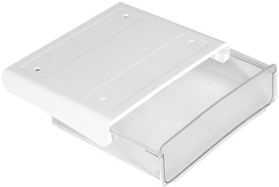 oddpod 1 Compartments Plastic Hidden Drawer(White)