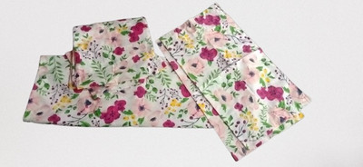 Vasundhara Traders Cotton Floral Diwan Set(Multicolor)