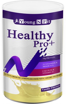 Young N Fit Nutrition Balanced Nutrition to Help Kids Grow Nutrition Drink Pro Energy Drink(300 g, Vanilla Flavored)