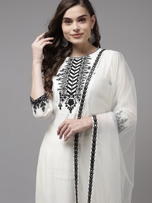 Indo Era Women Kurta Palazzo Set