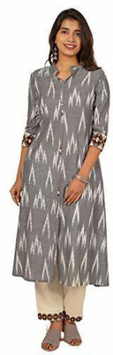 STB-SILK TEXTILES BHAGALPUR Cotton Blend Solid, Printed Kurta Fabric