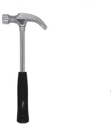 Exotic Arcade Straight Rip Pipe Claw Hammer 1Lb with Smooth Face & Shock Reduction Grip || Curved Claw Hammer(0.48 kg)
