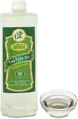 Afrin Henna Mahendi Tea Tree Oil For Making Mahendi cones - 1 liter(1000 ml)