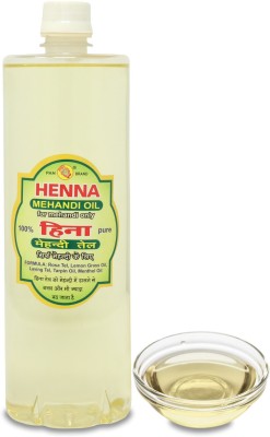 Afrin Henna Mahendi Heena Oil For Making Mahendi cones - 1 liter(1000 ml)