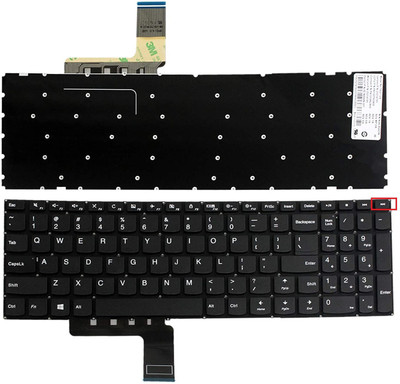 TechSonic Lenovo Ideapad 310-15isk 310-15ikb 310-15abr 310-15iap Laptop Keyboard Replacement Key