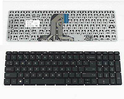 TechSonic Keyboard For HP 15-AC 15-AF 15Q-AJ 250 G4 G5 255 G4 G5 256 G4 G5 15-AY 15-BA Internal Laptop-size Laptop Keyboard Compatible with Desktop, Laptop, Mac(Black)