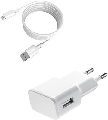 Zebron Wall Charger Accessory Combo for Karbonn Aura Note 2(White)