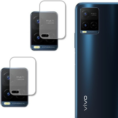 SHAKU Back Camera Lens Glass Protector for Vivo Y 21s(Pack of: 2)