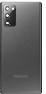 Sandreezz Samsung Note 20 / SM-N985 (with Camera Lens) (with Proper Logo) (Glass) Back Panel(Mystic Grey)