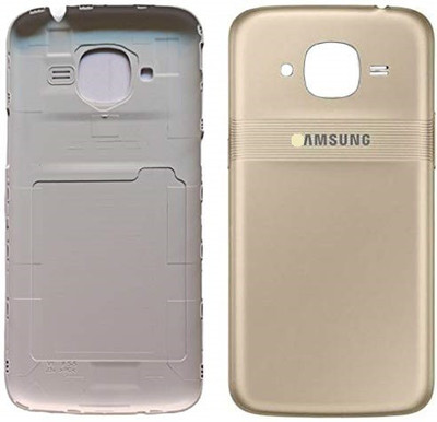 Sandreezz Samsung Galaxy J2 (2016) (with Proper Logo) Back Panel(Gold)