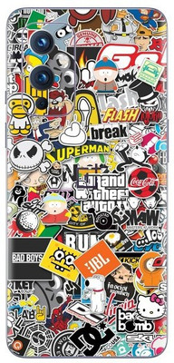 Orgic India OnePlus 9 Mobile Skin(Sticker Bomb)