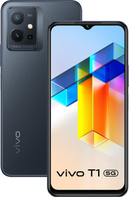 vivo T1 5G (Starlight Black, 128 GB)(4 GB RAM)