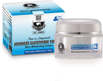 DR JAMES Glutathione Skin Brightening Night Cream(30 g)