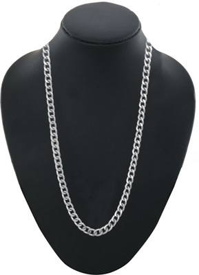 Prutha Fashions Metal, Silver, Stainless Steel, Steel Chain