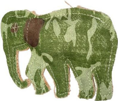 PSK PET MART New Age The Elephant Chew Toy for Pets Jute Chew Toy For Cat