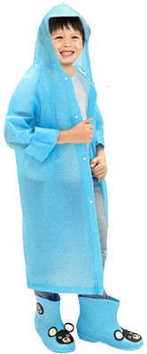 SaleXgrowth Solid Boys & Girls Raincoat