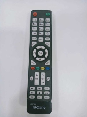 Akshita TV Compatible For Compatible with LCD / LED TV Remote Control SONY Remote Controller(Black)