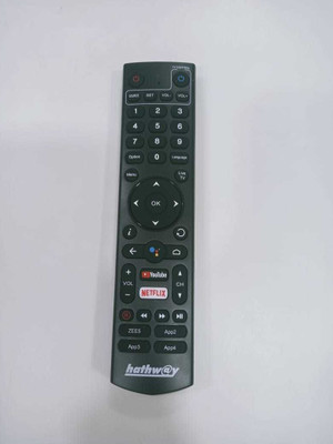 Akshita D2H Remote Compatible For Inbuilt Set-Top Box D2H Remote Control HATHWAY Remote Controller(Black)