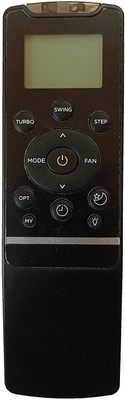 BhalTech 235 AC Compatible for  Carrier AC Remote Controller(Black)