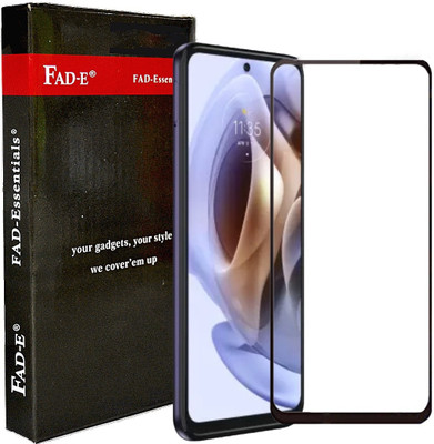 FAD-E Edge To Edge Tempered Glass for Motorola Moto g31(Pack of 1)