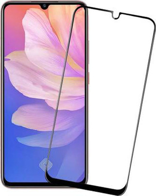 SM Styles Edge To Edge Tempered Glass for Vivo S1 Pro(Pack of 1)