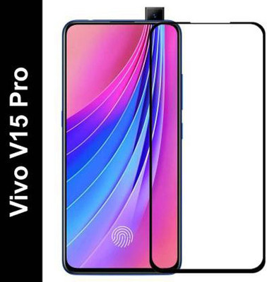 SM Styles Edge To Edge Tempered Glass for Vivo v15 Pro(Pack of 1)