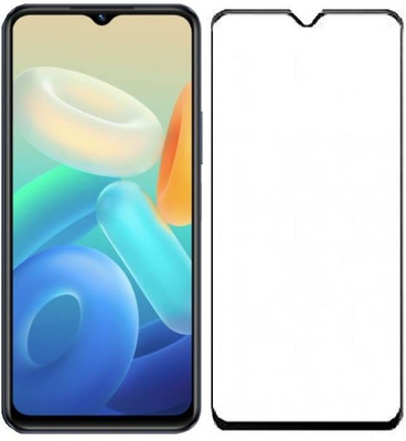 LIKEDESIGN Edge To Edge Tempered Glass for Vivo Y75 5G, Vivo Y75(Pack of 1)