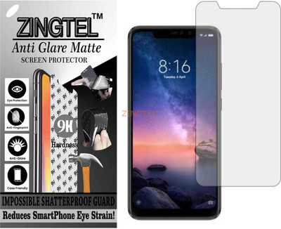 ZINGTEL Impossible Screen Guard for XIAOMI REDMI NOTE 6 (Matte Finish)(Pack of 1)