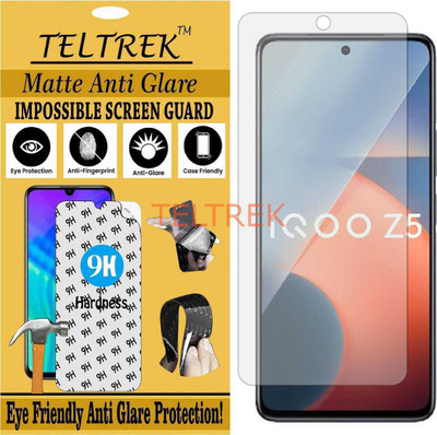 TELTREK Impossible Screen Guard for VIVO IQOO Z5 (Shatterproof Matte)(Pack of 1)