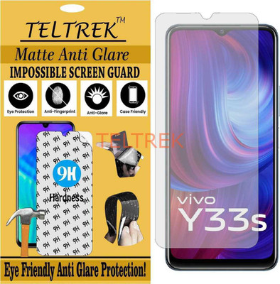 TELTREK Impossible Screen Guard for VIVO Y33 S V2109 (Shatterproof Matte)(Pack of 1)