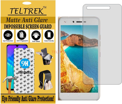 TELTREK Impossible Screen Guard for TECNO CAMON W3 PRO (Shatterproof Matte)(Pack of 1)