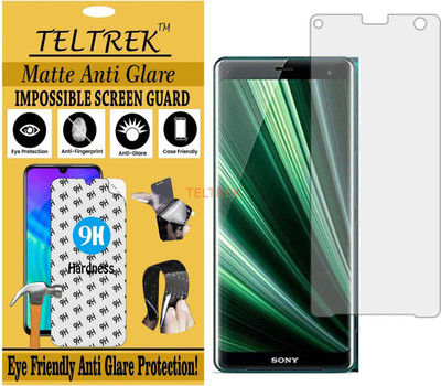 TELTREK Impossible Screen Guard for SONY XPERIA XZ3 (Shatterproof Matte)(Pack of 1)