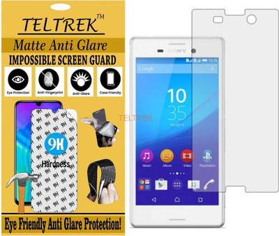 TELTREK Impossible Screen Guard for SONY M4 AQUA DUAL (Shatterproof Matte)(Pack of 1)