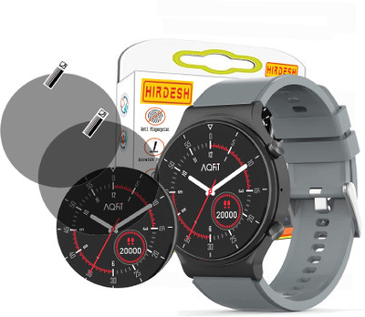 hirdesh Screen Guard for AQFIT W9 SMARTWATCH(Pack of 2)