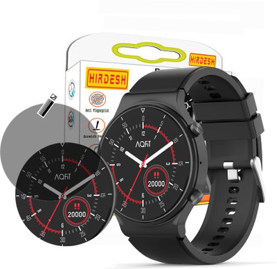 hirdesh Screen Guard for AQFIT W9 SMARTWATCH(Pack of 1)