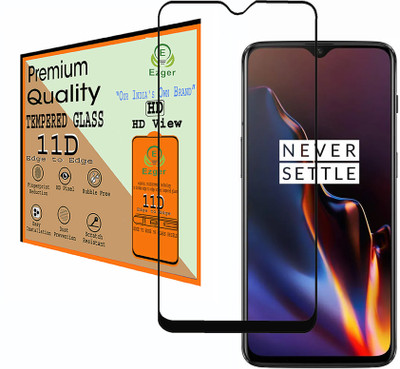EZGER Tempered Glass Guard for OnePlus 6T(Pack of 1)