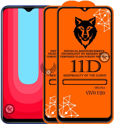 Kreatick Tempered Glass Guard for VIVO U20(Pack of 2)