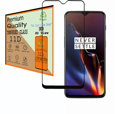 EZGER Tempered Glass Guard for OnePlus 6T(Pack of 1)