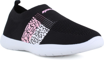 Sparx SL 196 | Stylish, Comfortable | Slip On Sneakers For Women(Black , 8)