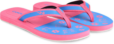 CAMPUS Women Flip Flops(Pink , 5)