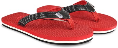 CAMPUS Women Flip Flops(Red , 5)