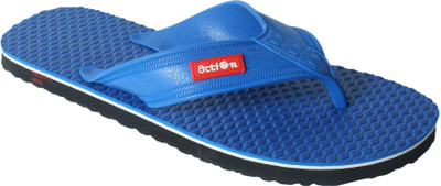 action Men Flip Flops(Blue , 6)